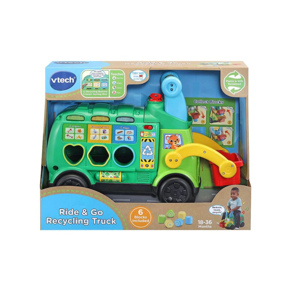 VTech Sort and Recycle Ride-On Truck