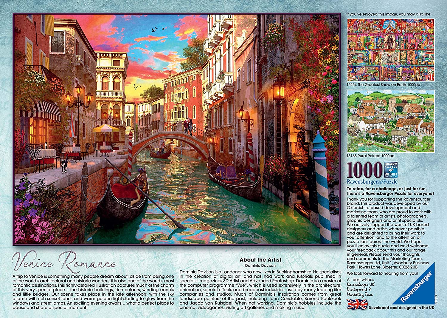 Ravensburger Venice Romance (15262)