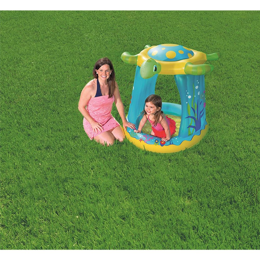 Bestway Turtle Totz Play Pool (1.09m x 96cm x 1.04m)