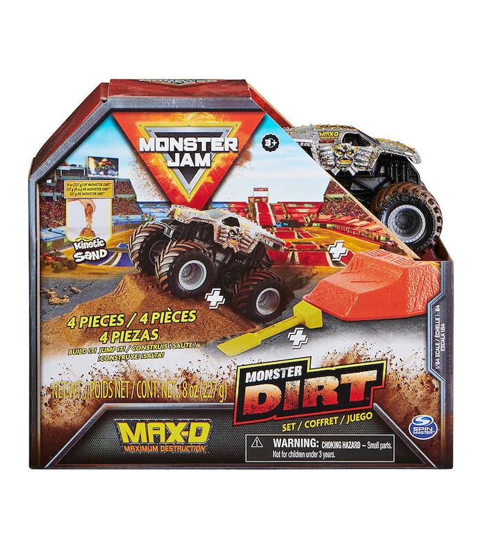 Monster Jam Kinetic Dirt Starter Set Monster Jam Kinetic Dirt Starter Set