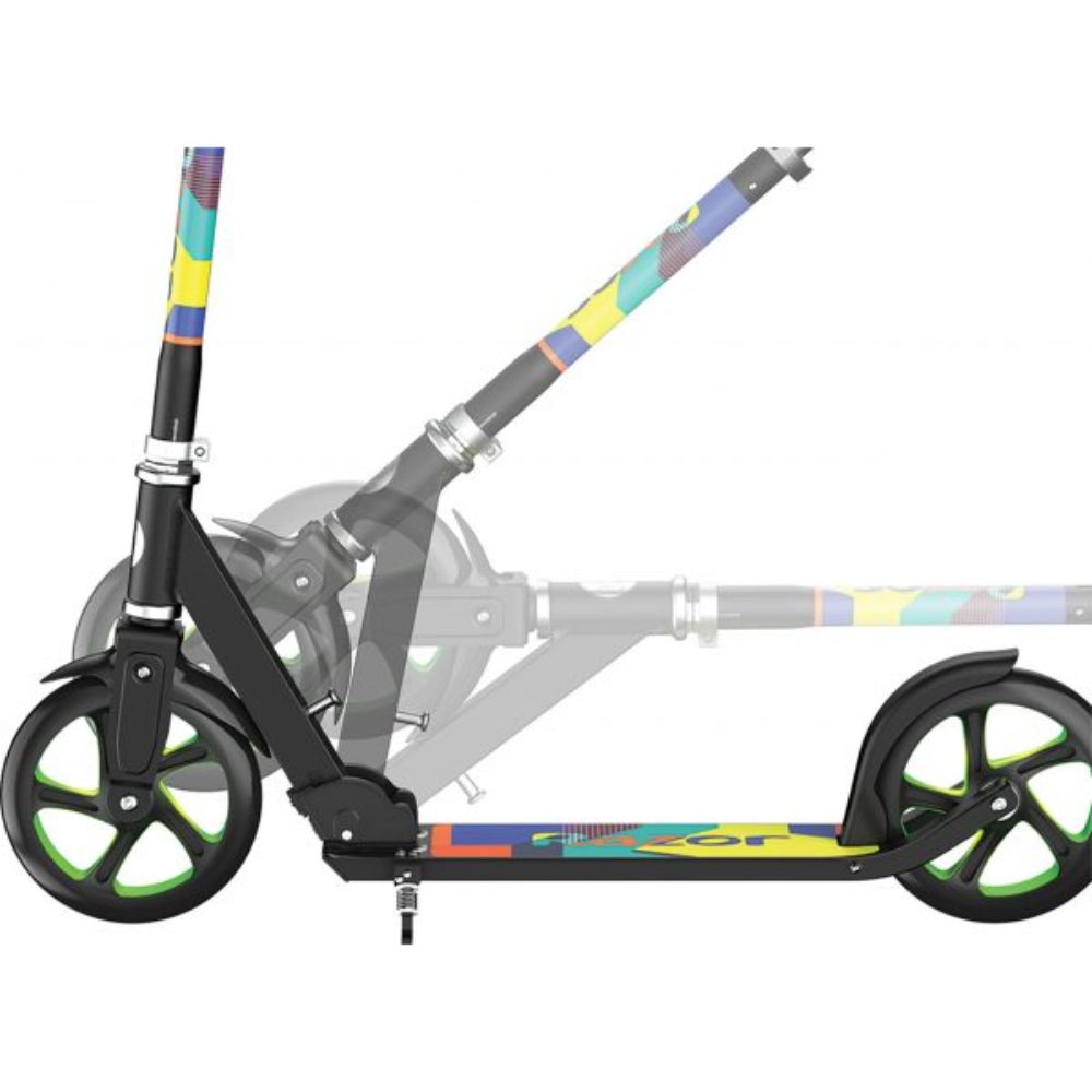 Razor A5 Lux Light-Up Kick Scooter Green  Image#2