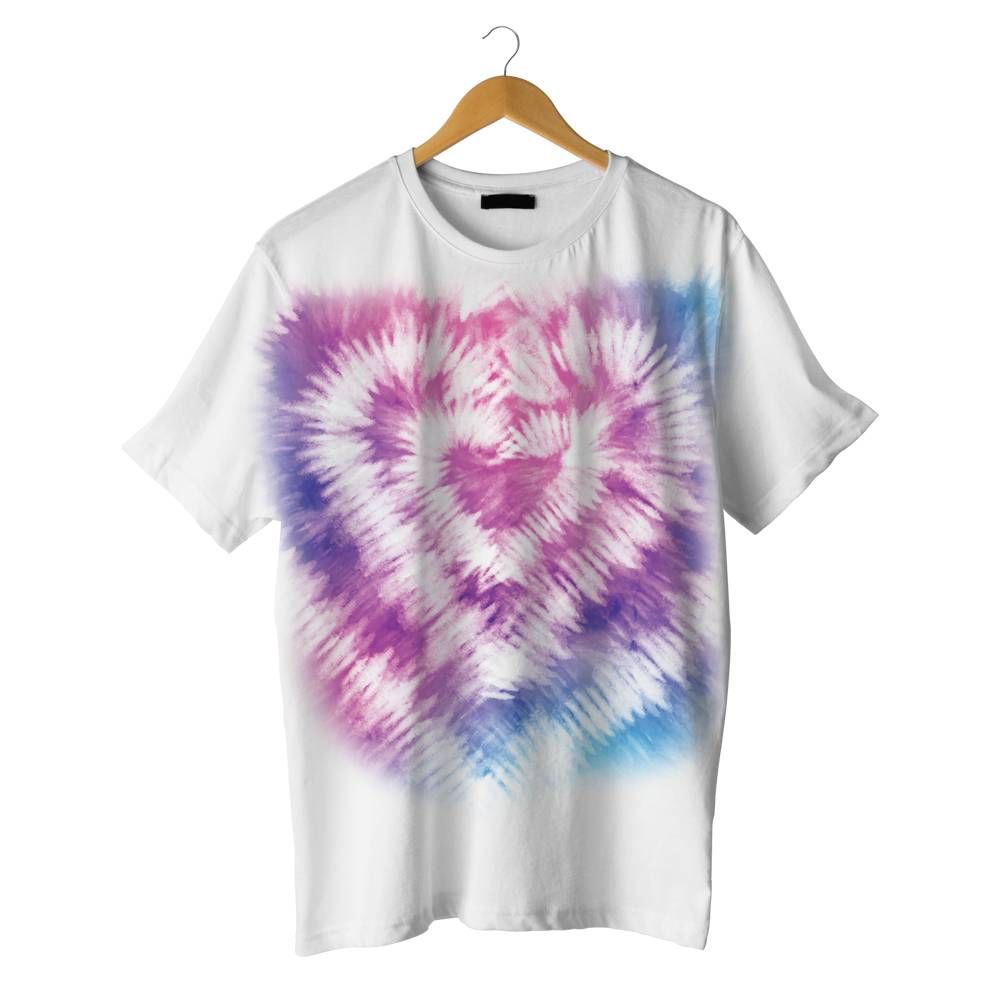 AMAV Tie-Dye Hearts