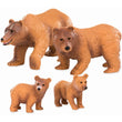 Battat Brown Bear Family  Image#1