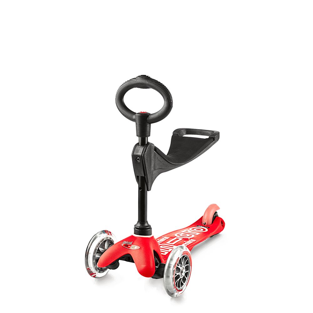 Microscooter Mini 3In1 Deluxe Red  Image#1