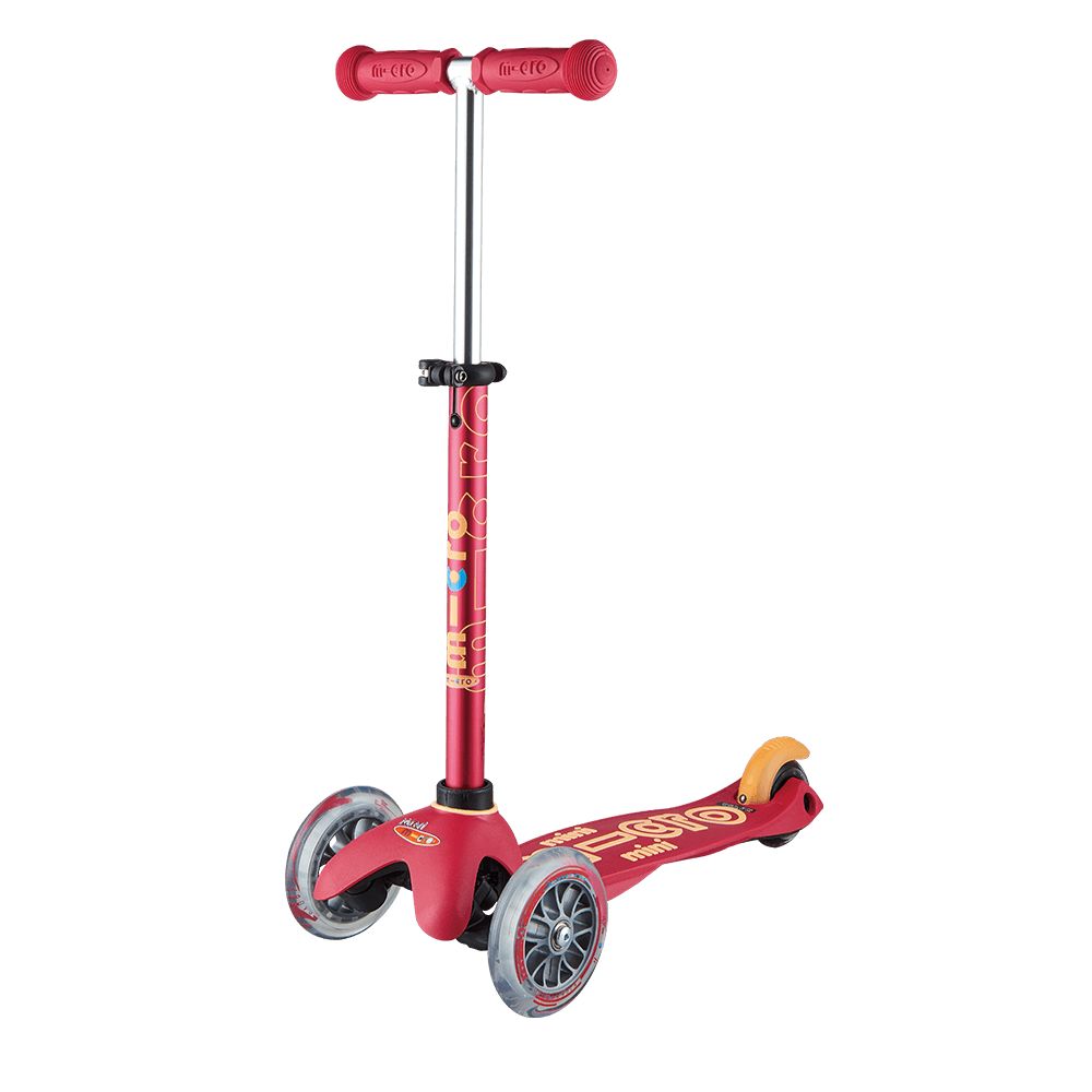 Microscooter Mini Deluxe Rubin Red  Image#1
