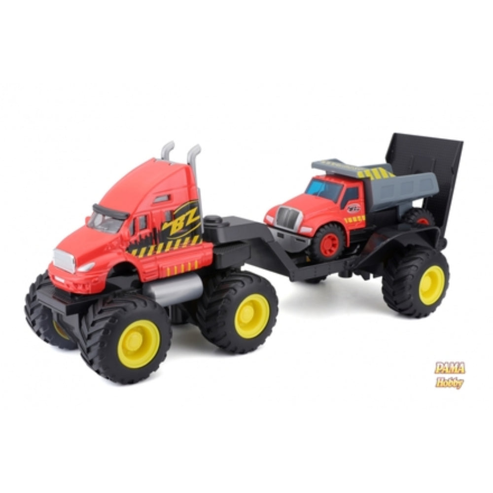Maisto Builder Zone Quarry Hauler Die-Cast Metal With Plastic Parts 2 Vehicle Maisto Builder Zone Quarry Hauler Die-Cast Metal With Plastic Parts 2 Vehicle