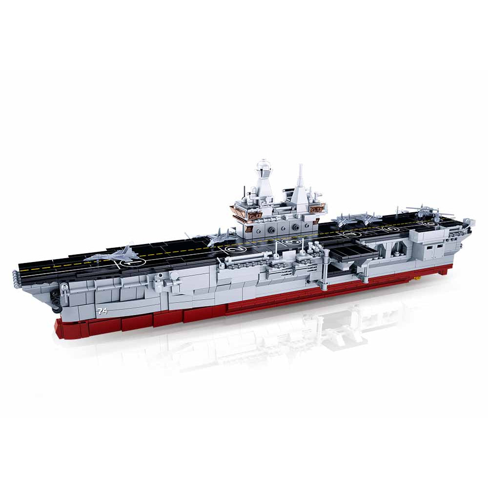 Sluban Model Bricks-075 Amphibious Assault Ship 1:450 (1088Pcs)  Image#1