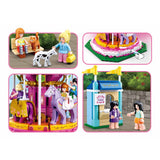Sluban Girl Dream-Merry-Go-Round(762Pcs)  Image#4