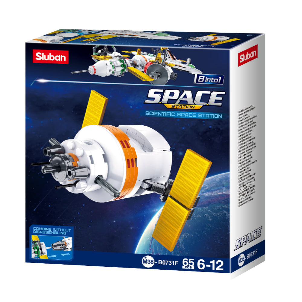 Sluban Space-Scientific Space Station(65Pcs)  Image#1