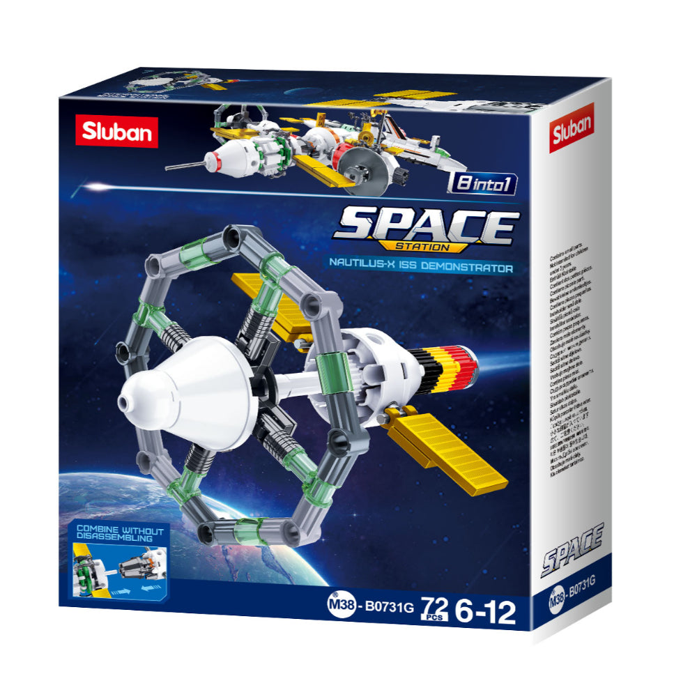 Sluban Space-Nautilus-X Iss Demonstrator(72Pcs)  Image#1