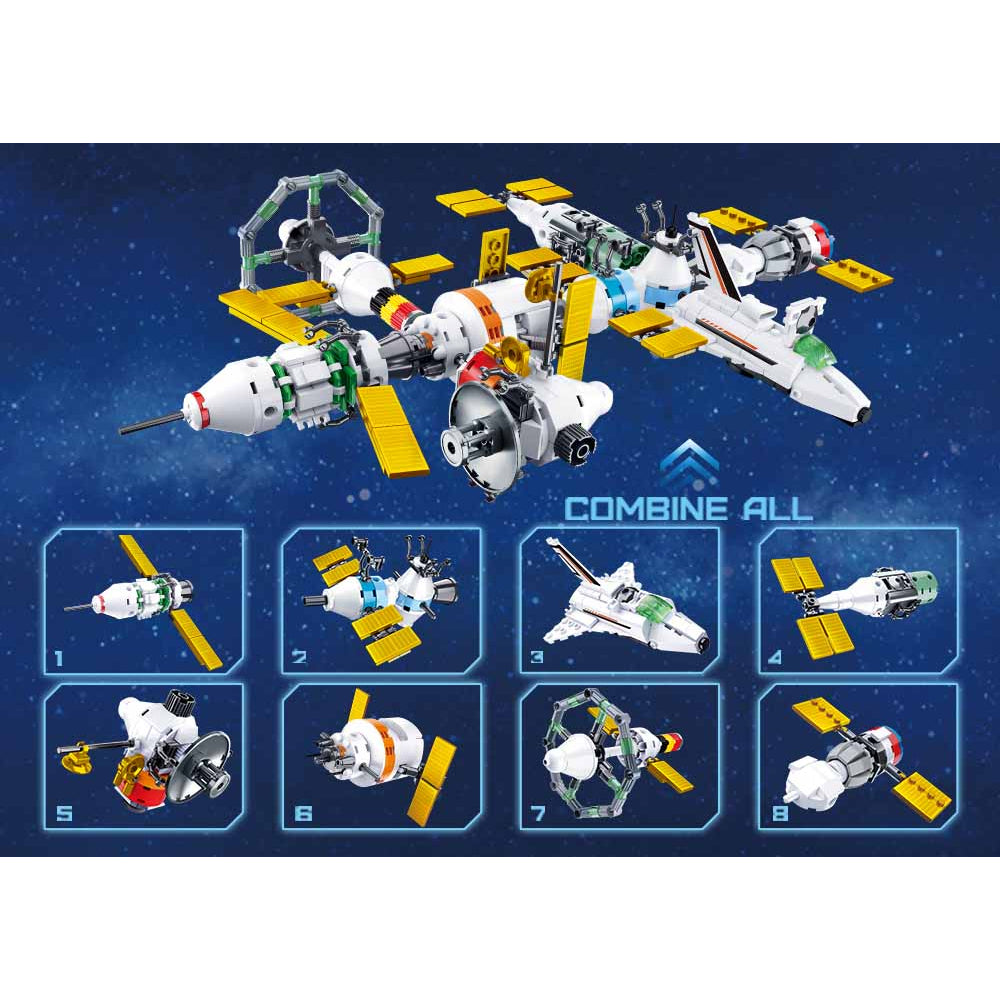 Sluban Space-International Space Station(510Pcs)  Image#1
