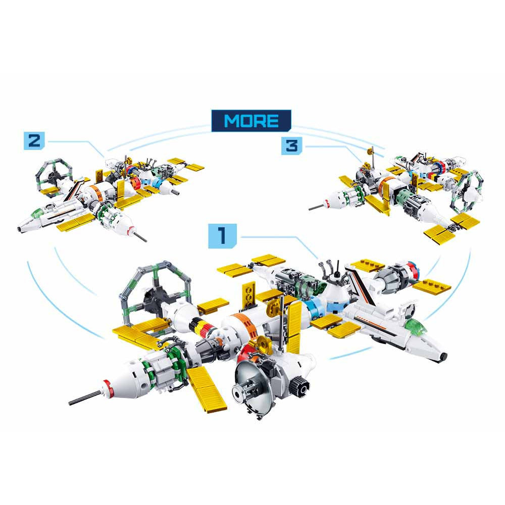 Sluban Space-International Space Station(510Pcs)  Image#3