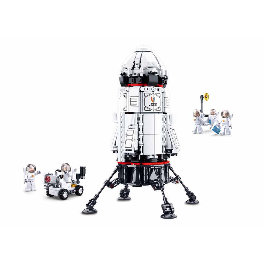 Sluban Space-Rocket Base(733Pcs)  Image#3