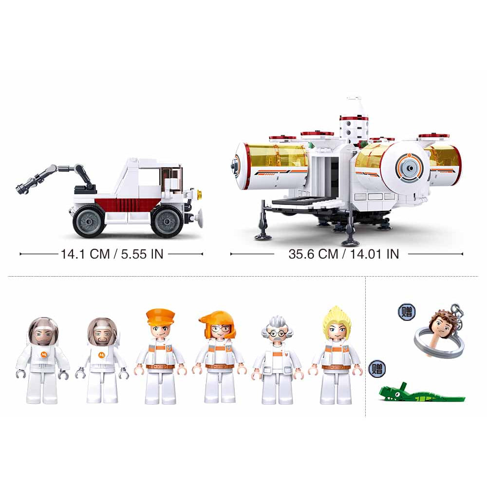 Sluban Space-Space Base(642Pcs)  Image#2