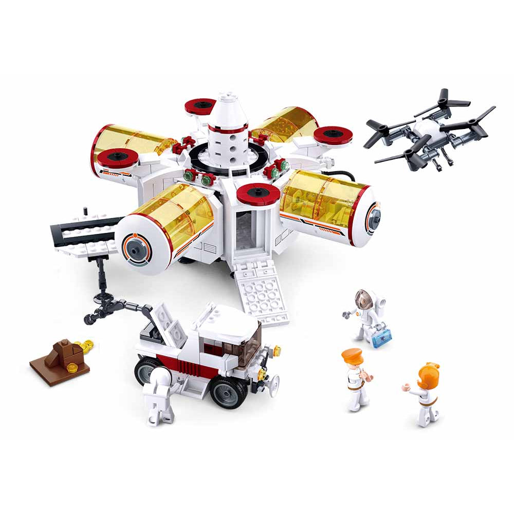 Sluban Space-Space Base(642Pcs)  Image#3