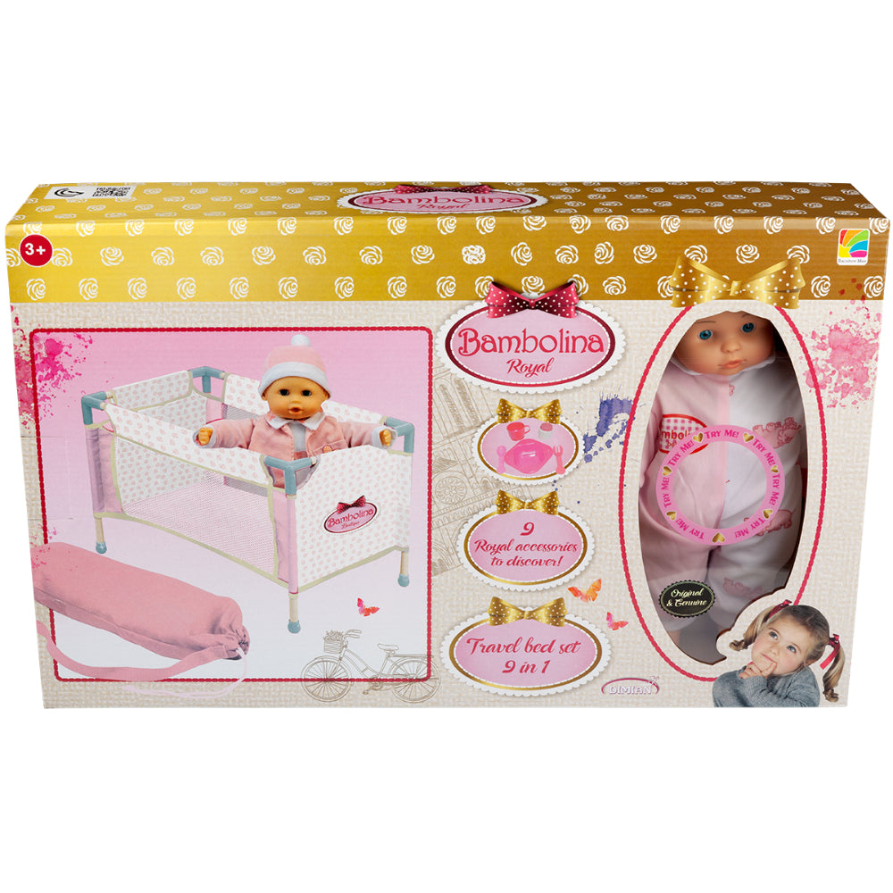 Bambolina Royal Travel Bed.Set 9 In 1  Image#1