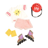 Our Generation - Rollerblades & Outfit