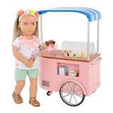 Our Generation Rolling Ice Cream Cart