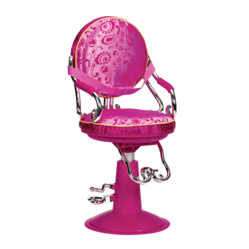Our Generation Sitting Pretty Salon Chair – Pink Paisley