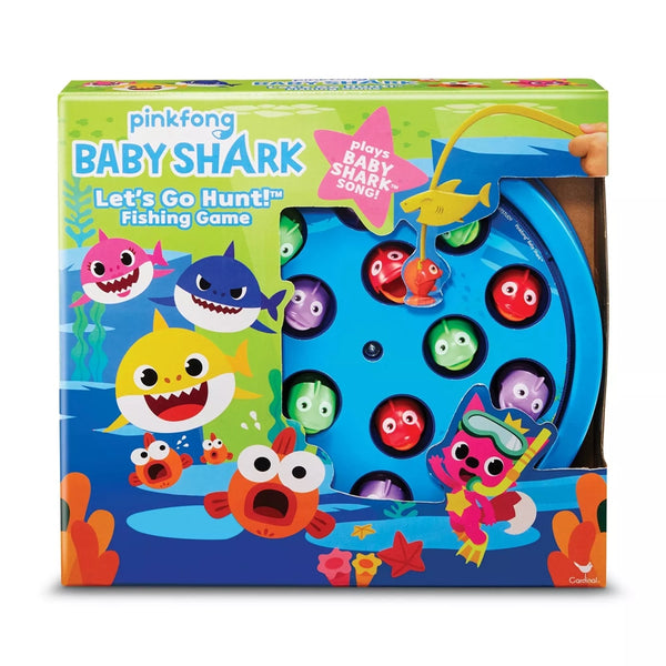Baby Shark Let's Go Hunt! Fishing Game Toys4me