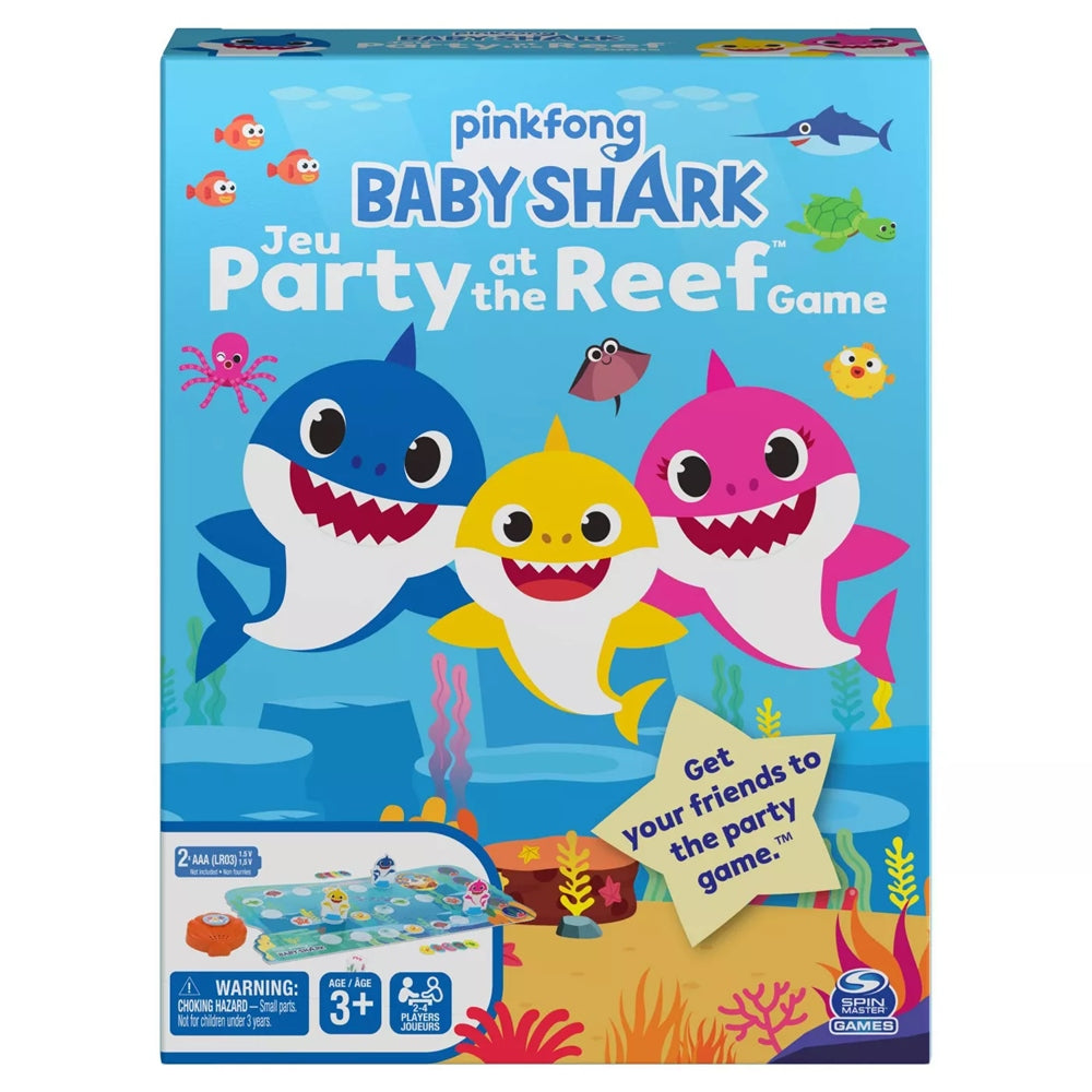 Pink Fong Baby Shark Lets Go Hunt Fishing Game Plays Song, Electronic  Toddler