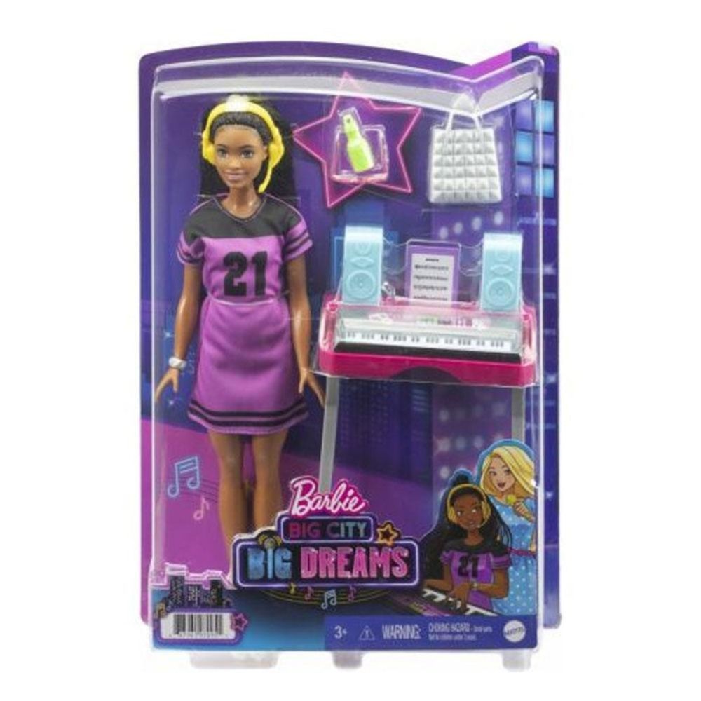 Barbie Big City Brooklyn Doll Music Studio Playset
