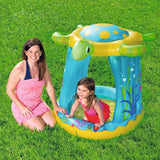 Bestway 1.09m x 96cm x 1.04m Turtle Totz Play Pool  Image#2
