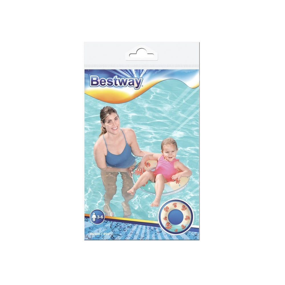 Bestway Inflatable Swim Ring 61cm Assorted (Sold Separately-Subject To Availability)  Image#5