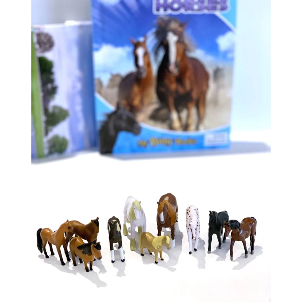 Phidal - World Of Horses My Busy Books