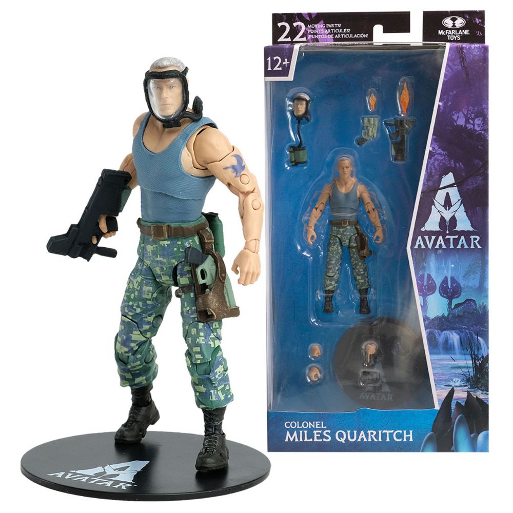 McFarlane World Of Pandora Avatar : Jake Sully / Colonel Miles Quaritch Assorted