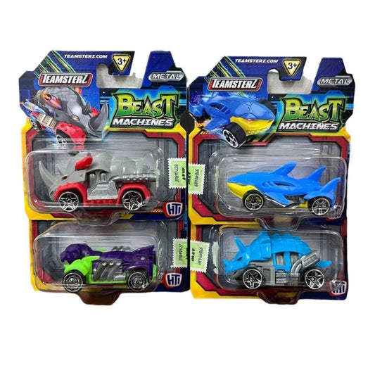 Teamsterz - Beast Machines Die-Cast Single Blister Assorted