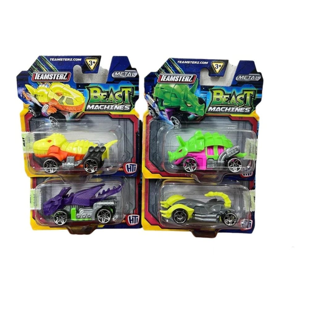 Teamsterz - Beast Machines Die-Cast Single Blister Assorted