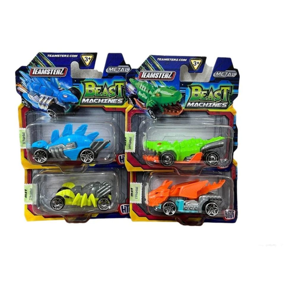 Teamsterz - Beast Machines Die-Cast Single Blister Assorted