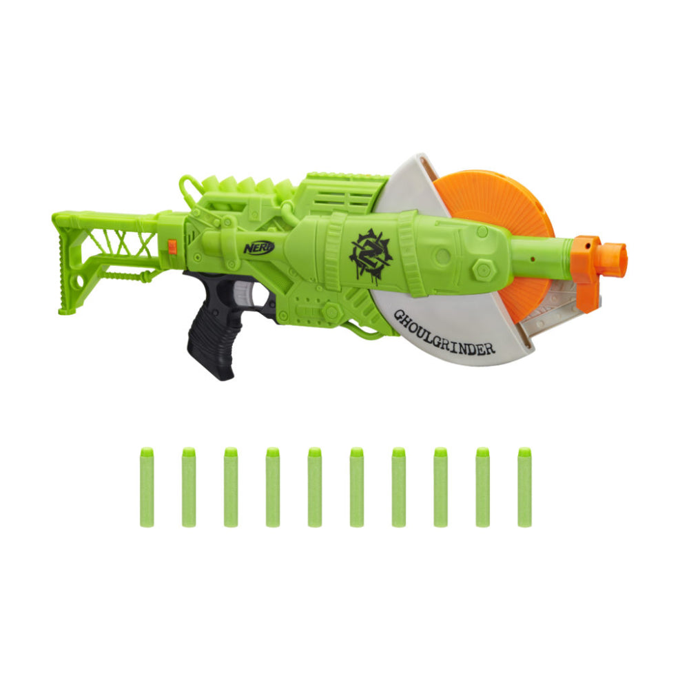 Nerf Zombie Strike Ghoulgrinder Blaster  Image#1