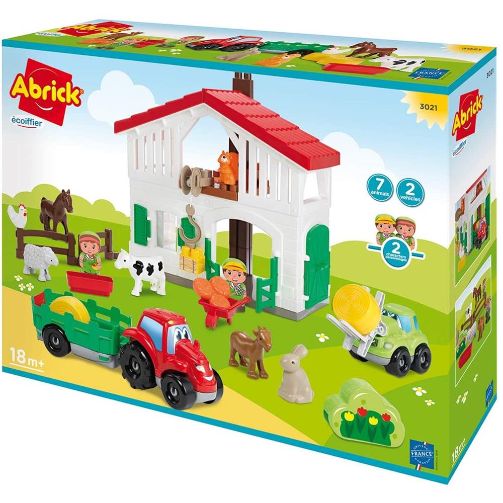 Ecoiffier - Abrick Big Farmhouse Play Set  Image#1