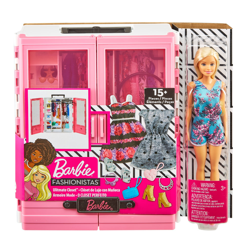 Barbie Ultimate Closet with Doll  Image#1