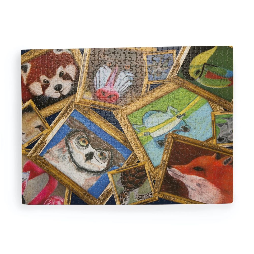 Kikkerland Zany Zoo Puzzle