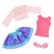 Glitter Girls 14” Doll Cardigan & Skirt Outfit  Image#1