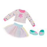 Glitter Girls 14” Doll Tulle Skirt & Sweater Outfit  Image#1