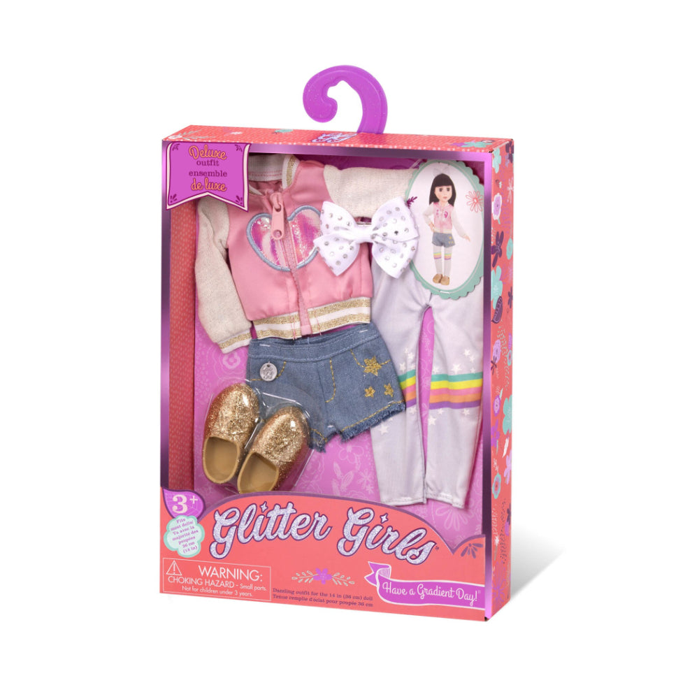 Glitter Girls 14” Doll Deluxe Puffy Coat Outfit  Image#2