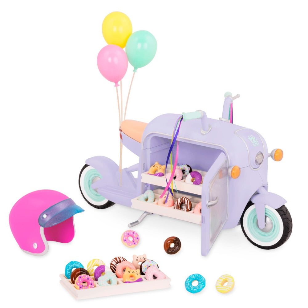 Glitter Girls Donut Delivery Scooter  Image#1
