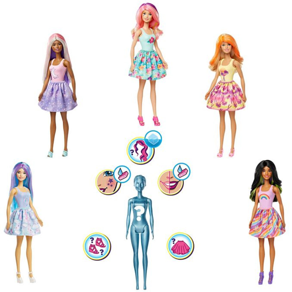Barbie Color Reveal Doll With 7 Surprises  Image#3