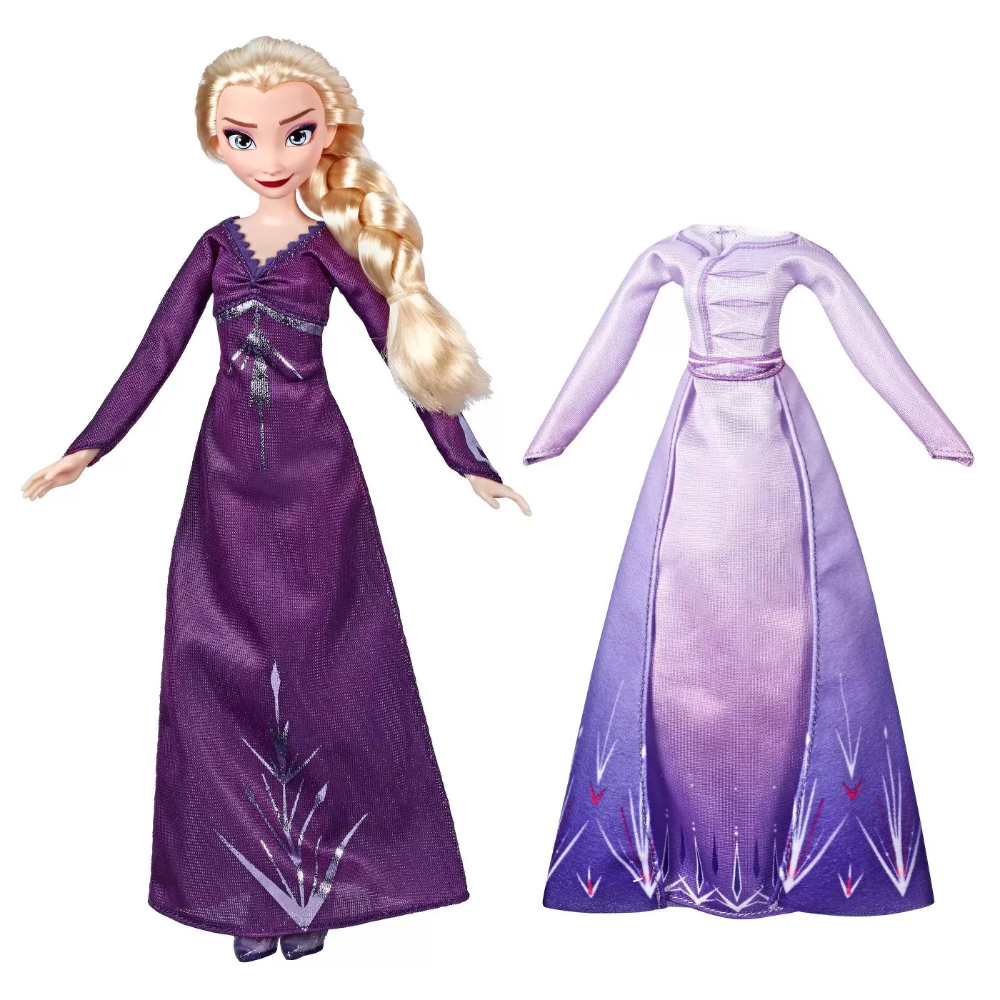 Disney Frozen 2 Arendelle Fashions Elsa Fashion Doll With 2 Outfits  Image#1