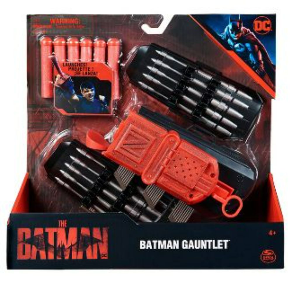 DC Comics, Batman Gauntlet with Launcher, Interactive Role-Play Toy