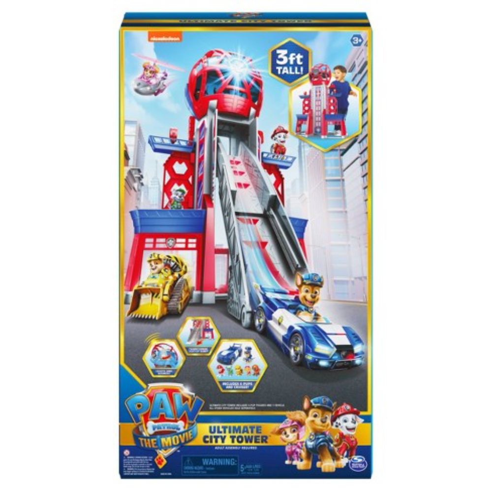 Paw Patrol Movie Ultimate City 3ft. Tall Transforming Tower
