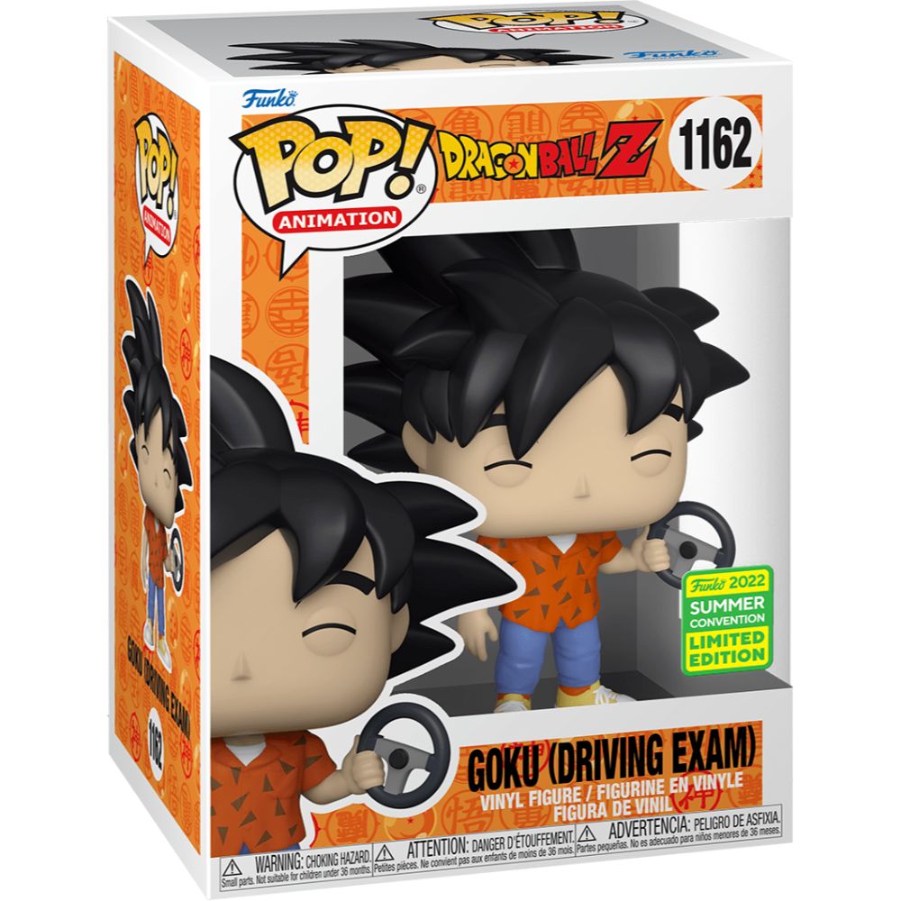 Funko Pop Goku at Driving Exam