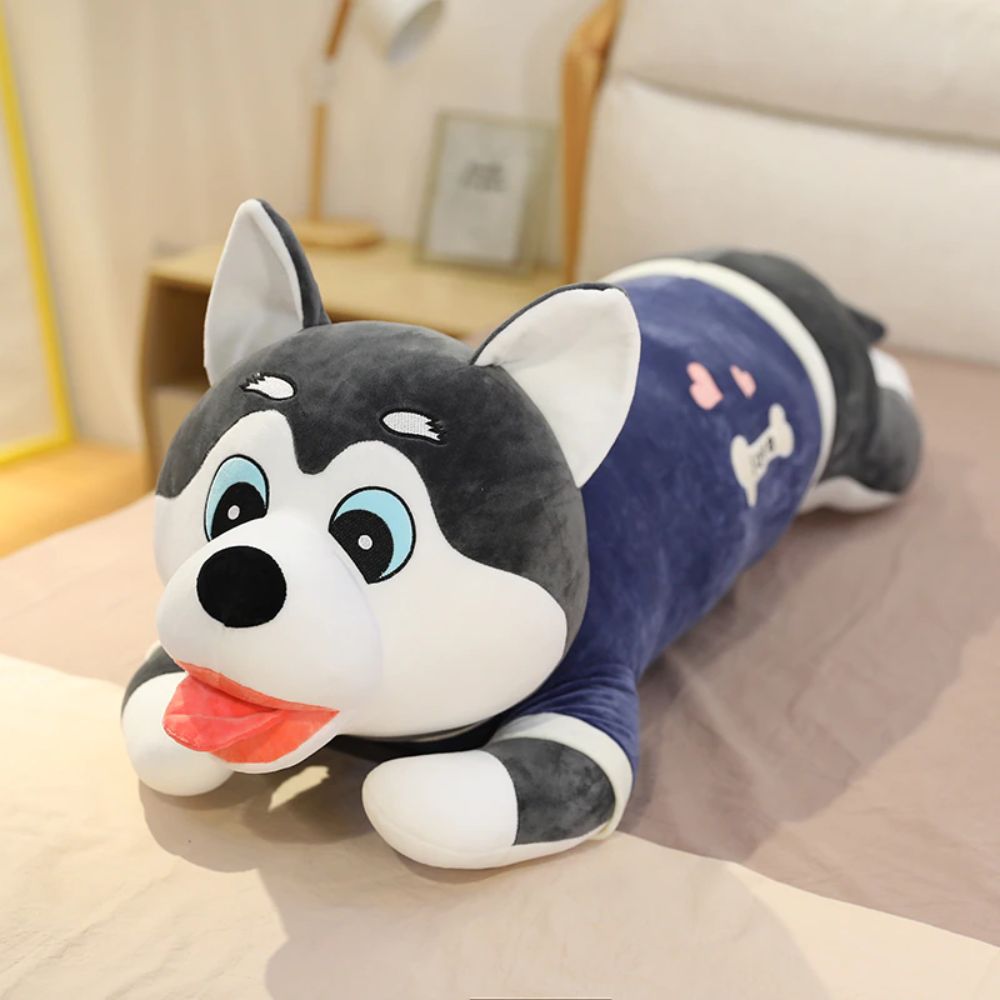 Cuddles Marshmallow - Plush Toy Husky 70 cm