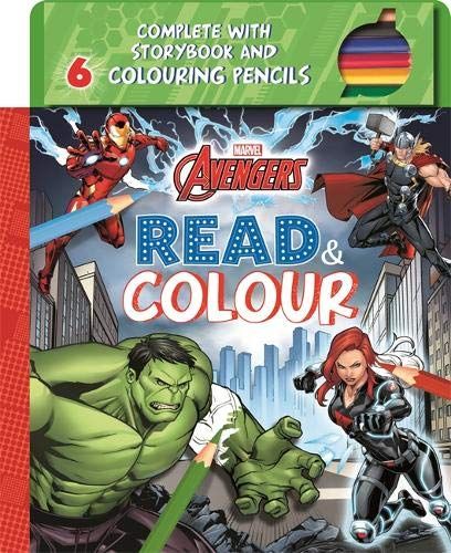 Usborne Marvel Avengers Read and Color