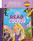 Usborne Disney Princess Rapunzel Read and Color