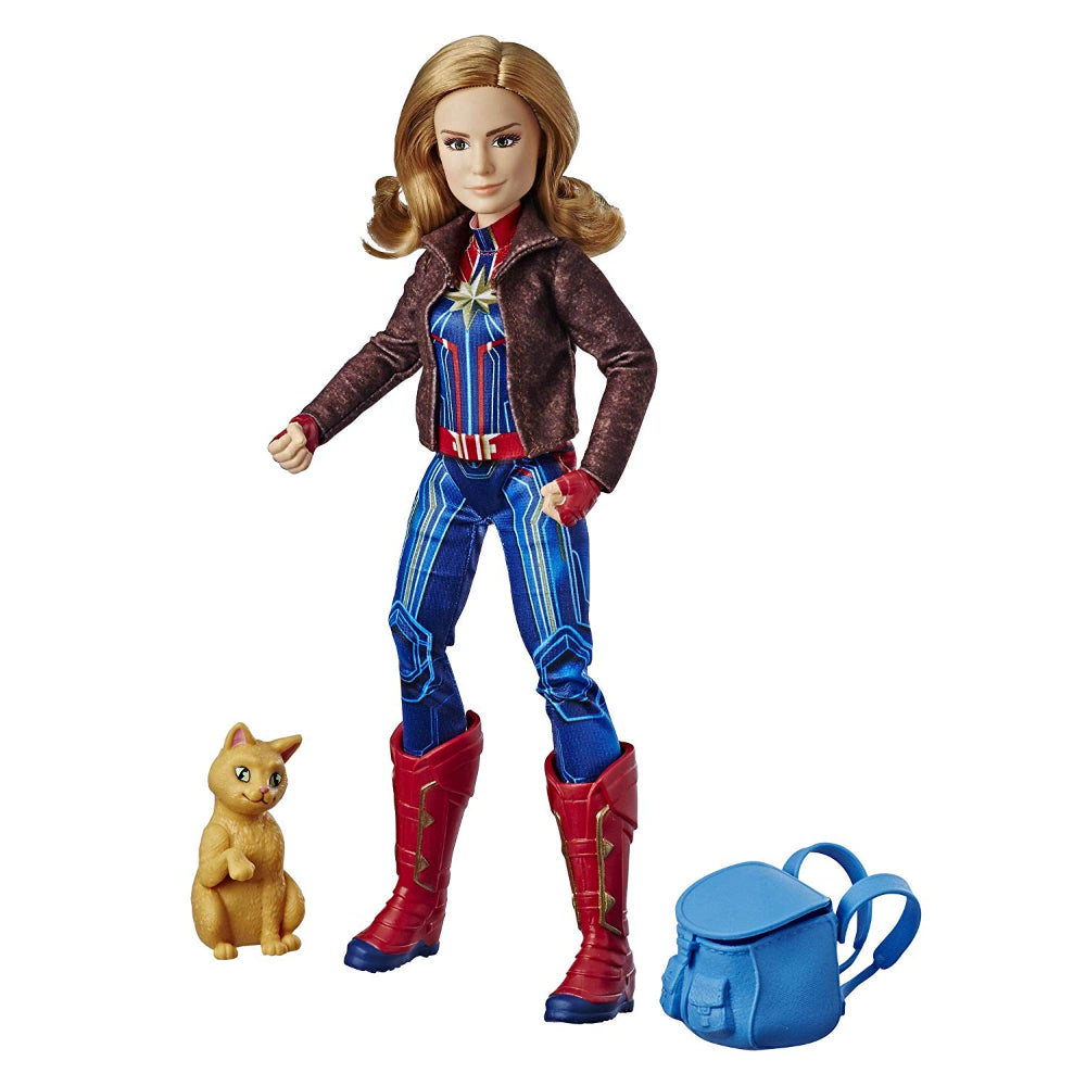 Captain Marvel Super Hero Doll Goose The Cat  Image#1